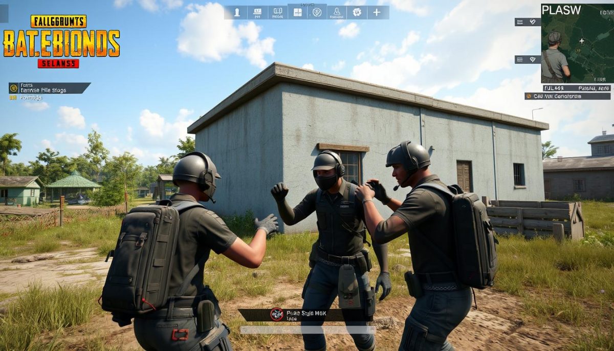 Команда координирует действия в PUBG тактика и стрельба Команда координирует действия в PUBG тактика и стрельба